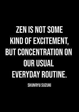 Suzuki Quote on Zen Philosophy
