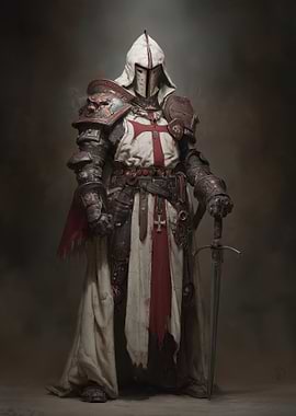 Knight in Templar Armor