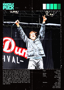 Knuckle Puck Live Performance Poster