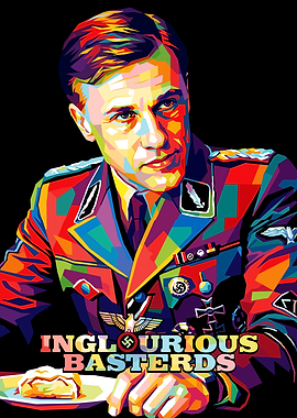Inglourious Basterds Pop Art Poster