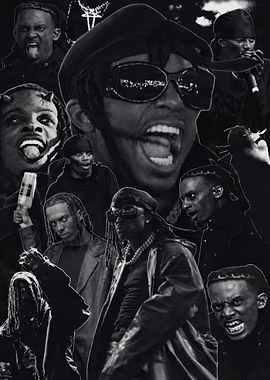 Collage of Rapper Offset
