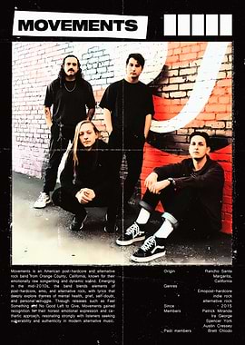 Movements Band Poster