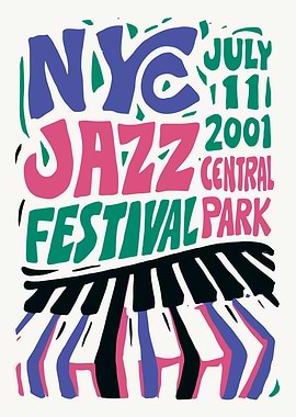 NYC Jazz Festival Poster