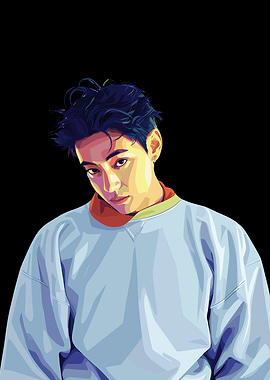 Kim Taehyung digital art