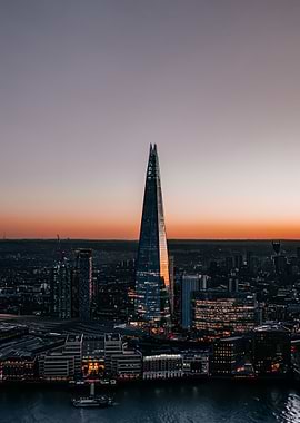 The Shard at Sunset
