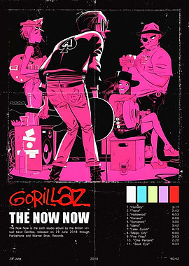 Gorillaz The Now Now Album Art
