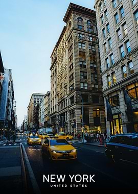 New York City Street Scene