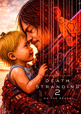 Death Stranding 2 On The Beach Poster