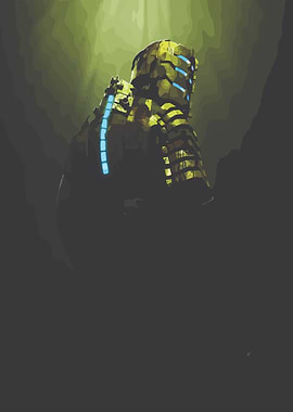 Isaac Clarke in Dead Space