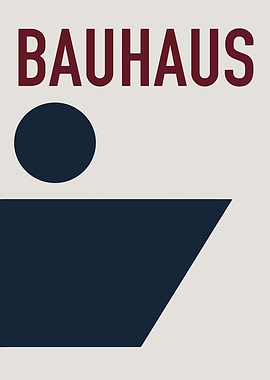 Bauhaus with Geometric Shapes