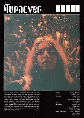 Turnover Band Poster