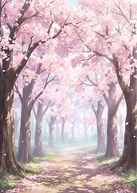 Sakura Blossom Path