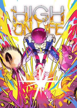 High On Life Game Cover Art