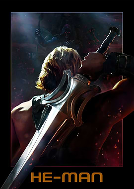 He-Man and Skeletor Confrontation