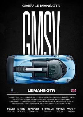 GMSV Le Mans GTR Sports Car