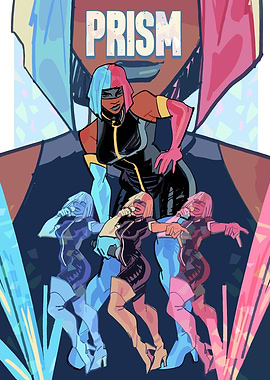 Prism performing on stage