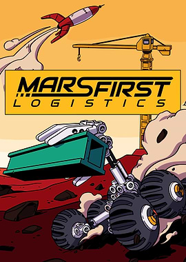 Mars First Logistics Rocket and Rover