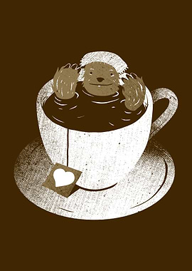 Monday Bath Sloth Coffee