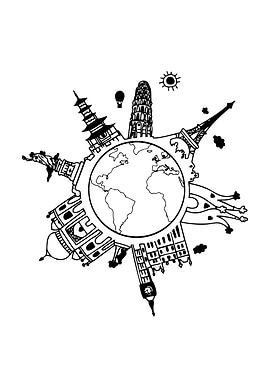 World Landmarks Around the Globe