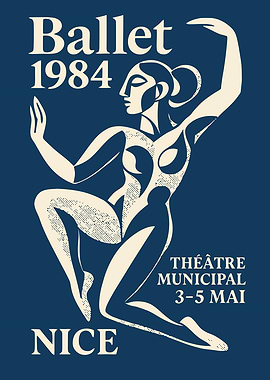 Ballet 1984 Nice Poster