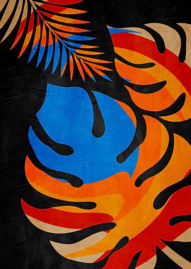 Abstract Tropical Leaves