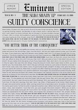 Eminem Guilty Conscience Lyrics Report