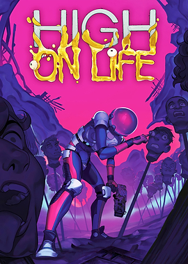 High On Life Game Poster