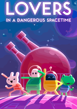 Lovers in a Dangerous Spacetime Game Art