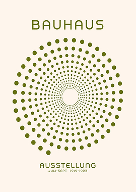 Bauhaus Exhibition Poster