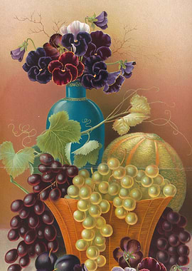 Still Life with Fruit and Flowers