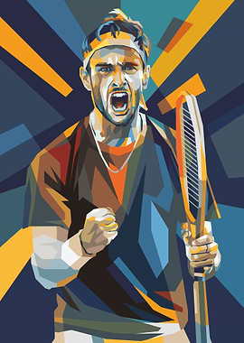 Lorenzo Musetti Celebrating Victory