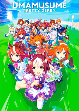 Umamusume Pretty Derby Cover Art