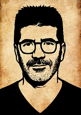 Simon Cowell Portrait