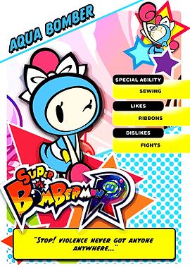 Aqua Bomber Character Card