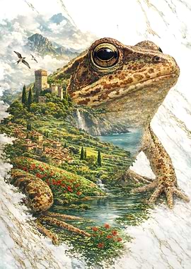 Italian Agile Frog of the Mire
