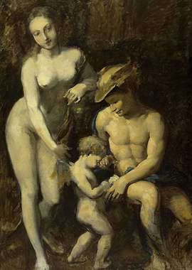 Venus, Cupid, and Mars