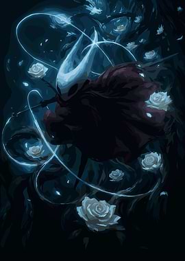 Hornet with White Roses