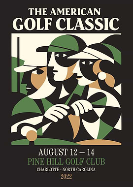 The American Golf Classic Poster