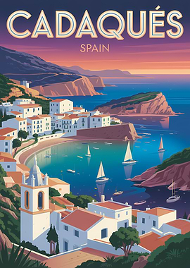 Cadaqués, Spain Seaside Village