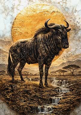 Wildebeest Keeper of the Wild Horizon