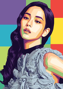 Jisoo Blackpink Pop Art