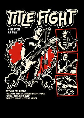 Title Fight Band Poster