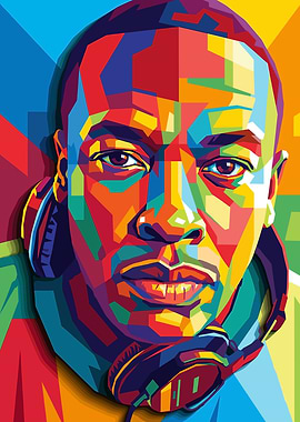 Dr. Dre Pop Art Portrait