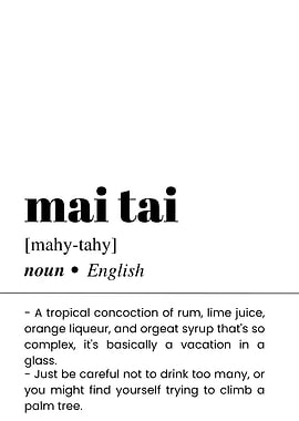 Mai Tai Cocktail Definition