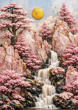 Kintsugi Blossom Cascade