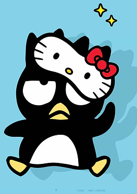 Badtz-Maru as Hello Kitty