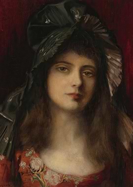 Portrait of a Woman in a Hat