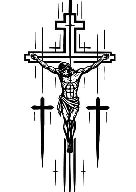 Jesus Christ Crucifixion Art