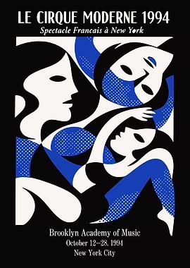 Le Cirque Moderne 1994 Poster