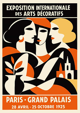Art Deco Exposition Poster